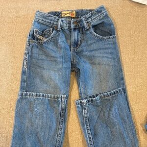 Wrangler Kids Denim Jeans with Stitch Detail